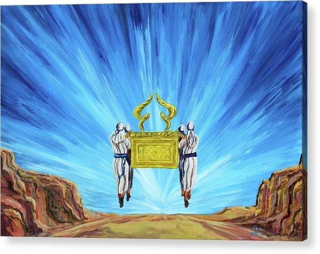 Ha’aron Noseh et Noasav – The Ark Carries its Carriers by Israeli artist Yehoshua Wiseman